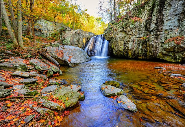 Kilgore Falls in Maryland