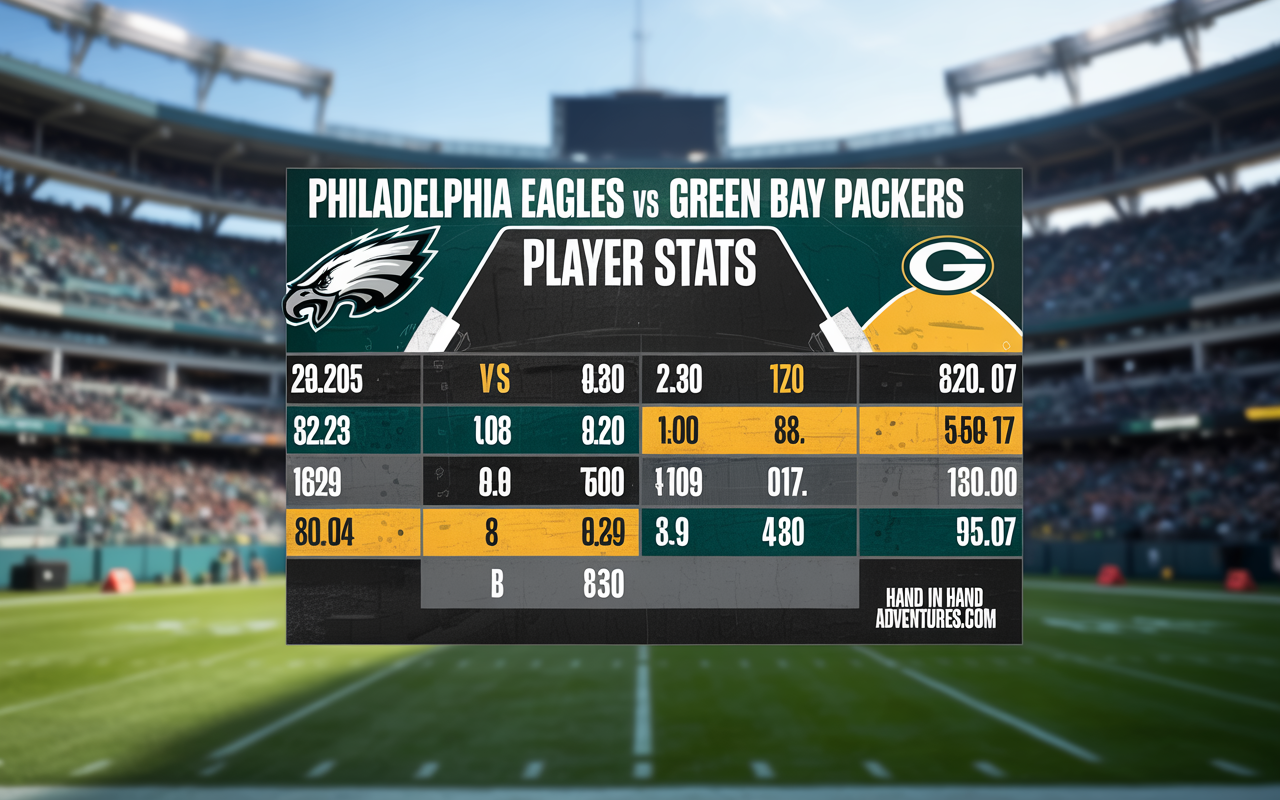 Philadelphia Eagles vs Green Bay Packers Player Stats