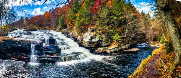 Waterfall Hike in Pennsylvania