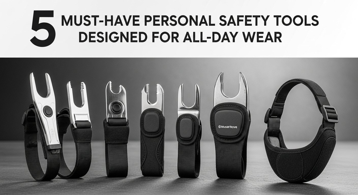 5 Must-Have Personal Safety Tools Designed for All-Day Wear