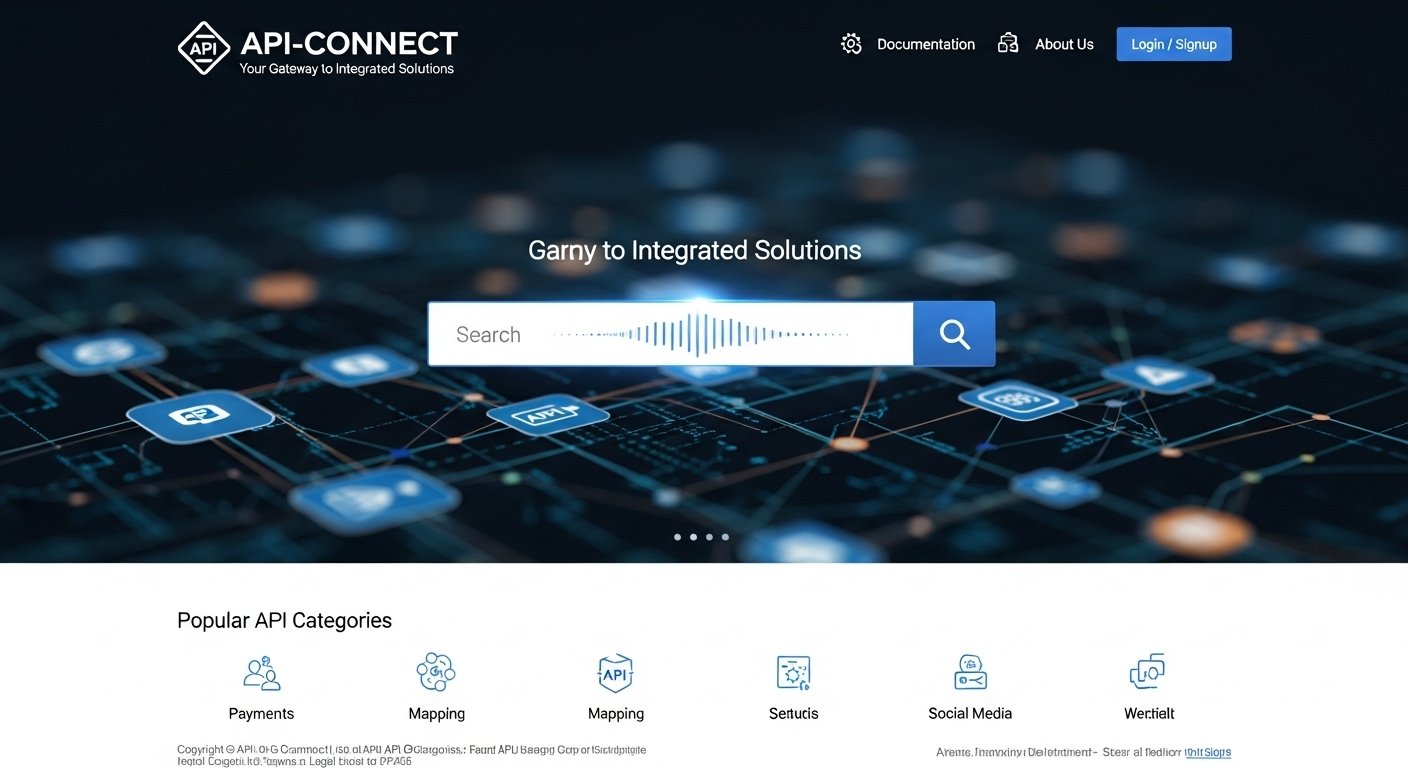 Best API Search Company’s Homepage