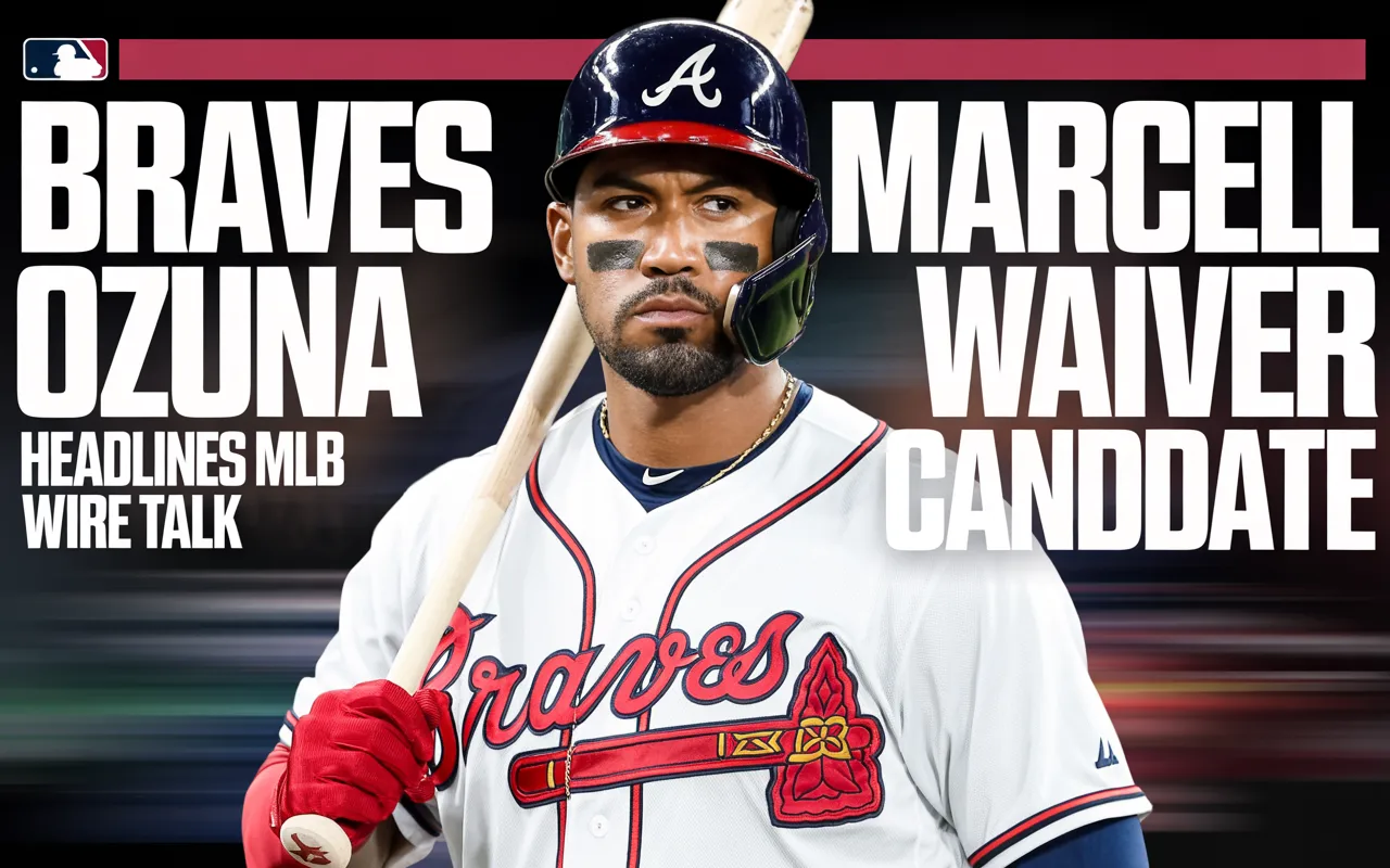 Braves Marcell Ozuna Waiver Candidate