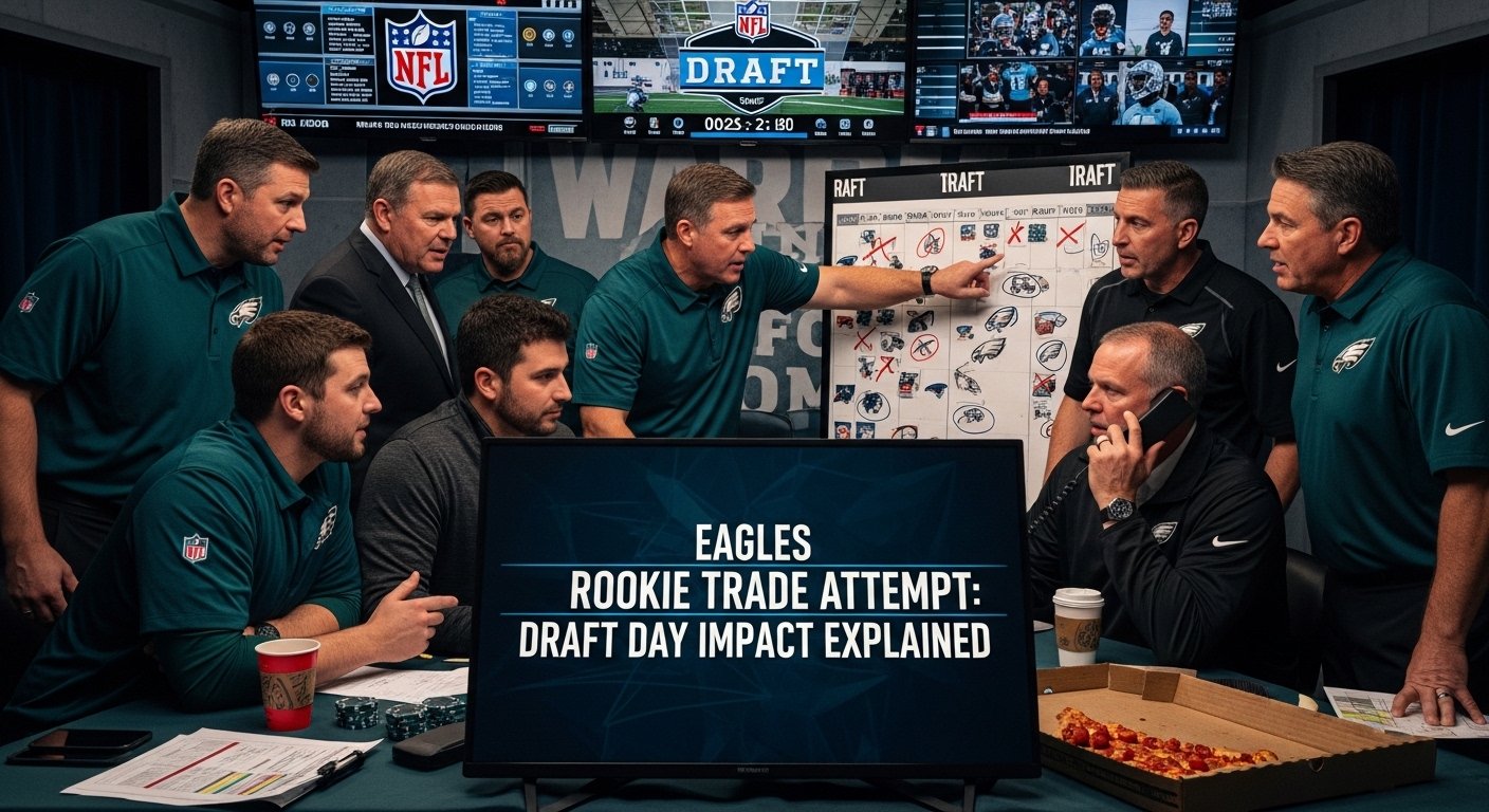 Eagles Rookie Trade Attempt: Draft Day Impact Explained