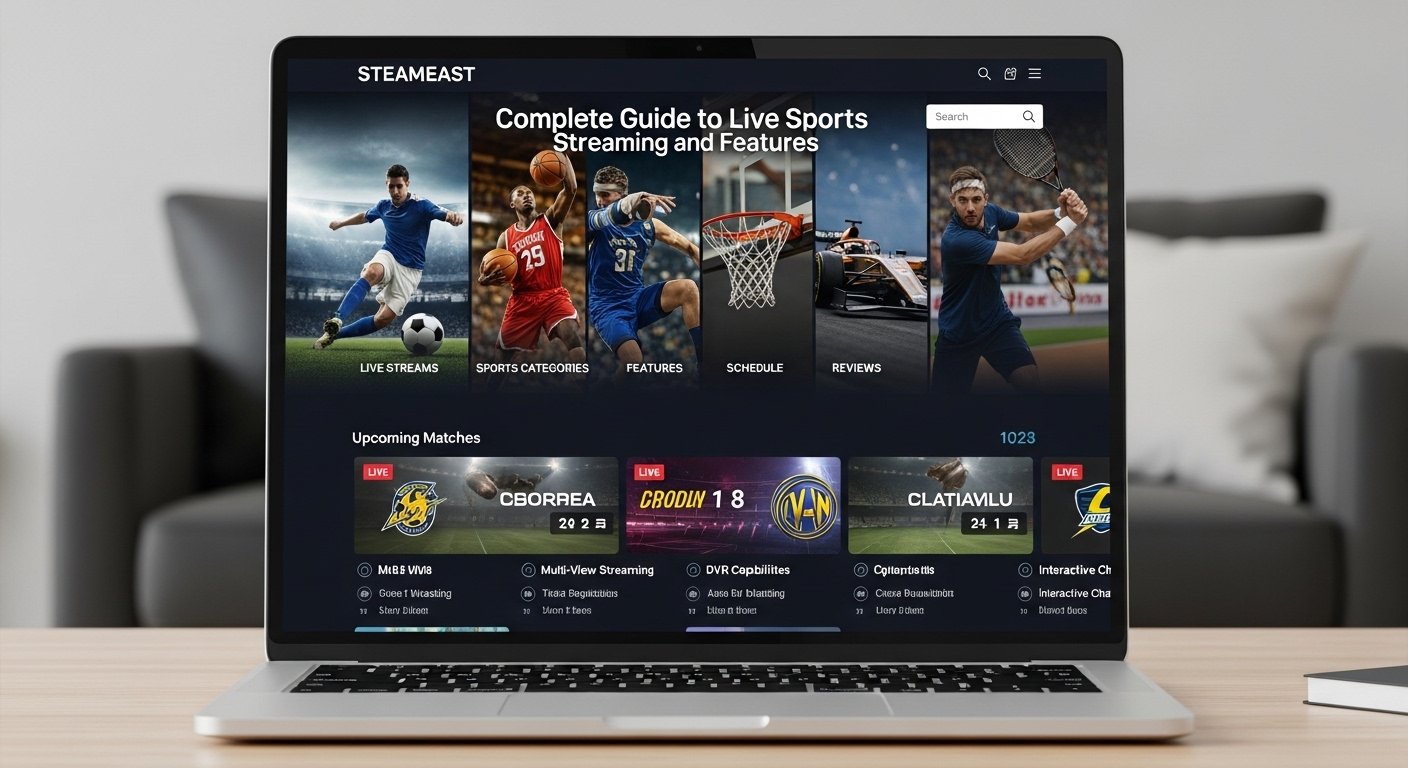 Steameast: Complete Guide to Live Sports Streaming and Features