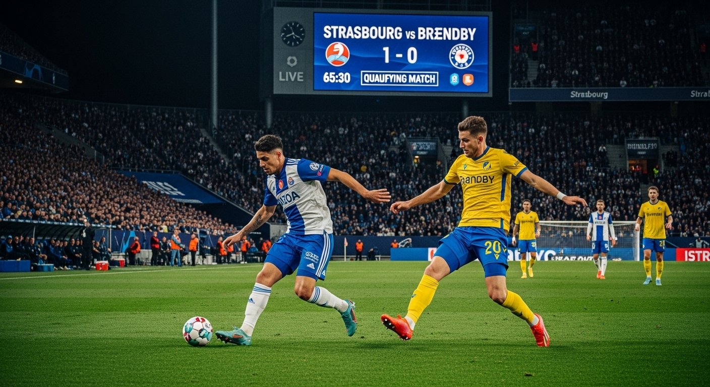 Strasbourg vs Brøndby – Qualifying Match Insights and Live Updates