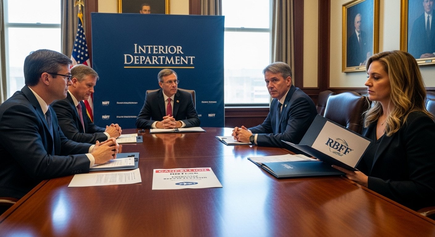 Interior Department Cancels RBFF Grant After Cost Concerns