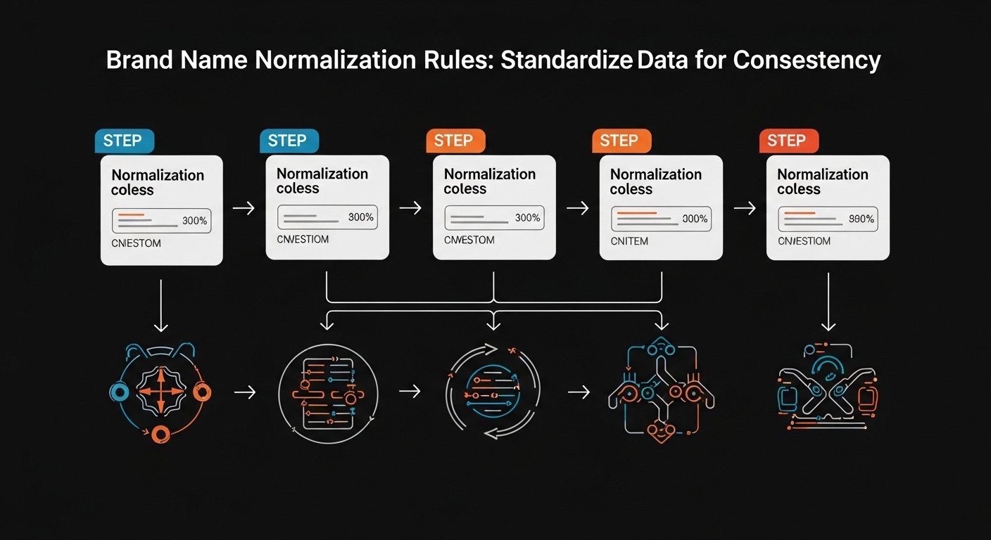 Brand Name Normalization Rules: Standardize Data for Consistency