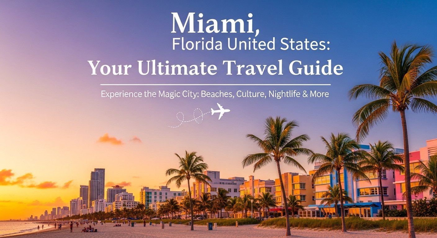 Miami Florida Verenigde Staten: Travel Guide to a Famous US City