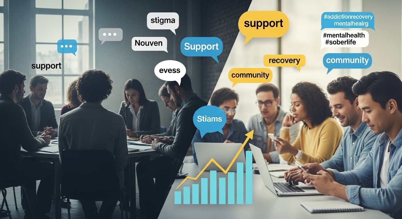 How Social Media Changed the Way People Talk About Addiction and Recovery