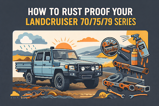 ​​How to Rust Proof Your LandCruiser 70/75/79 Series