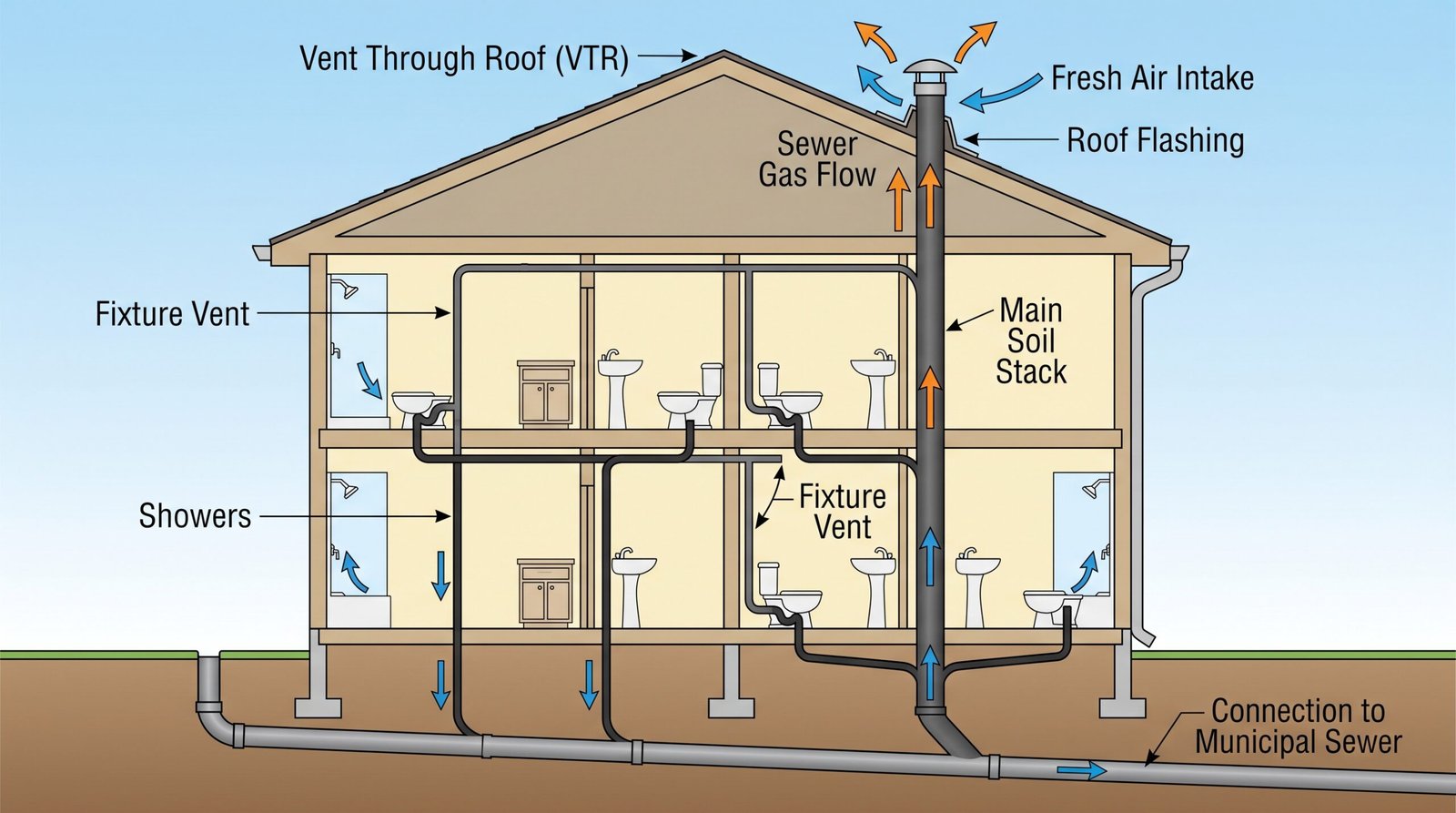 What Is VTR in Plumbing? A Complete Guide to Vent Through Roof Systems