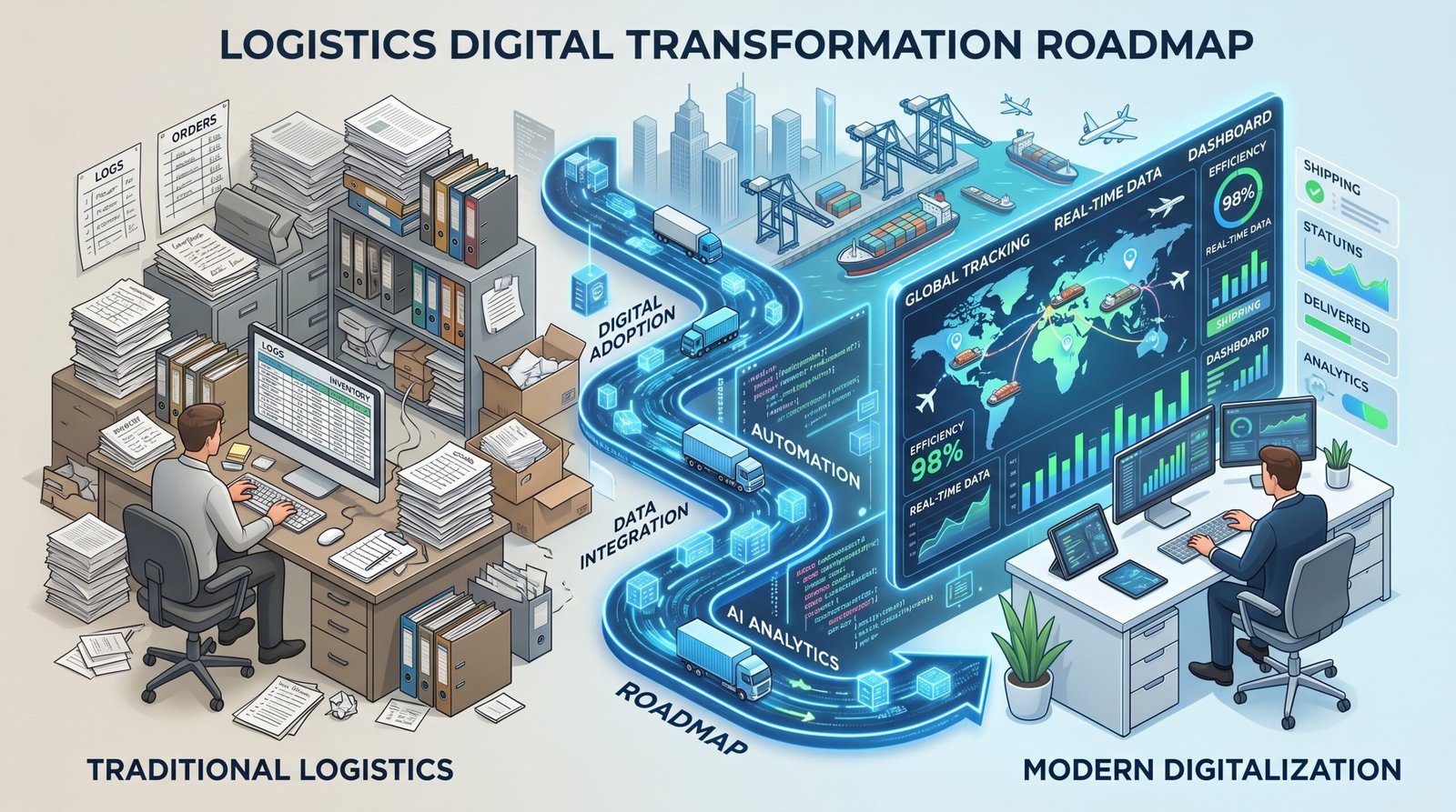 A Practical Roadmap to Logistics Digitalization for Companies Still Running on Spreadsheets